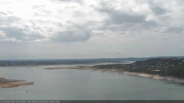 Lake Travis webcam, June 4, 2023 3:45 PM CT