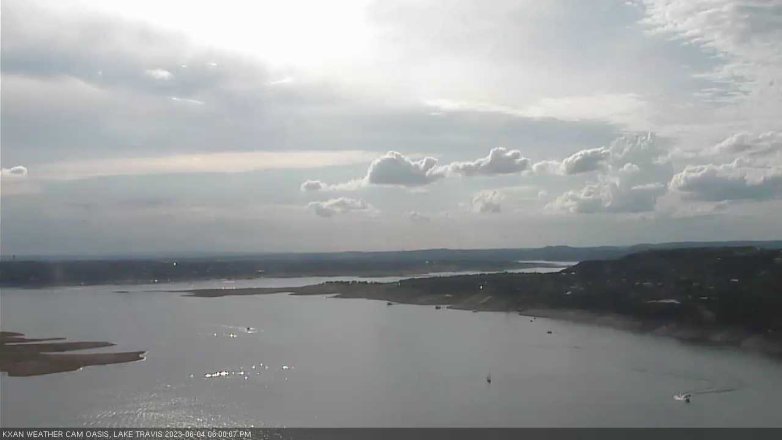 Lake Travis webcam, June 4, 2023 6:00 PM CT