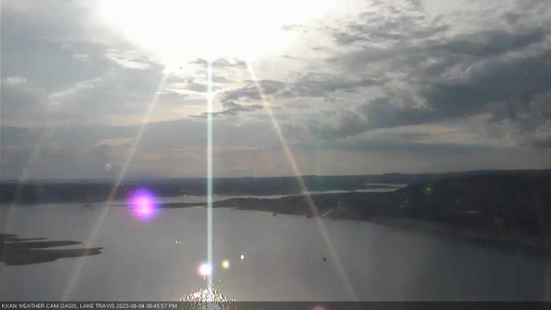 Lake Travis webcam, June 4, 2023 6:45 PM CT
