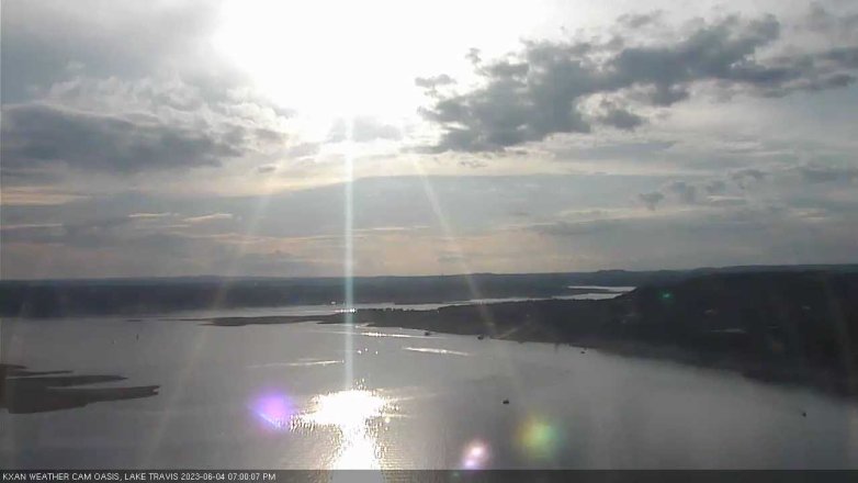 Lake Travis webcam, June 4, 2023 7:00 PM CT