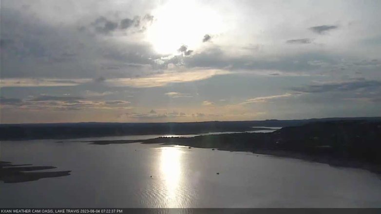 Lake Travis webcam, June 4, 2023 7:25 PM CT