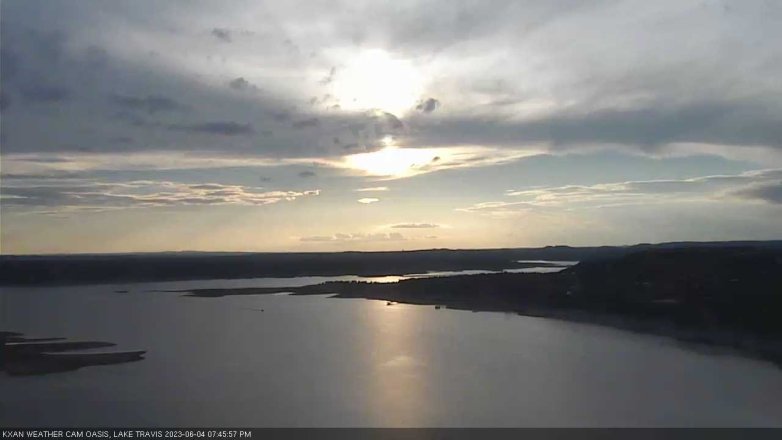 Lake Travis webcam, June 4, 2023 7:45 PM CT