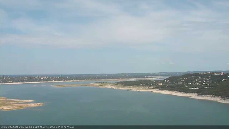 Lake Travis webcam, June 5, 2023 10:00 AM CT
