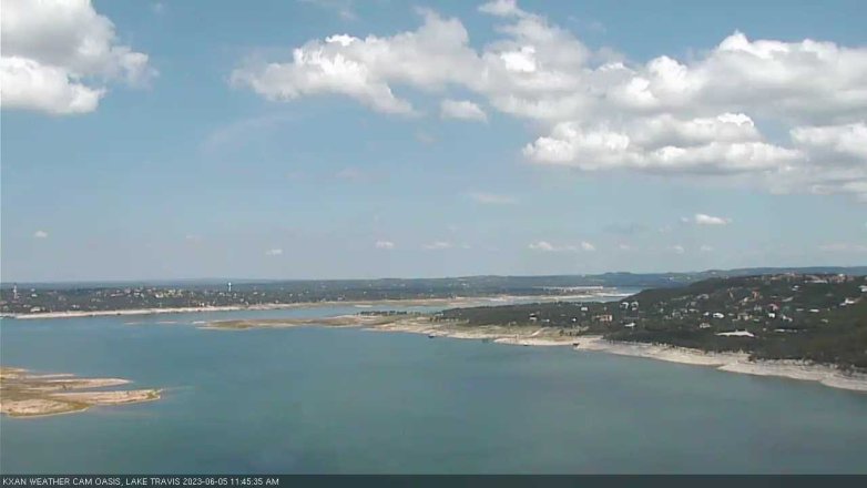 Lake Travis webcam, June 5, 2023 11:45 AM CT