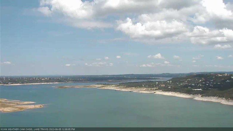 Lake Travis webcam, June 5, 2023 12:00 PM CT