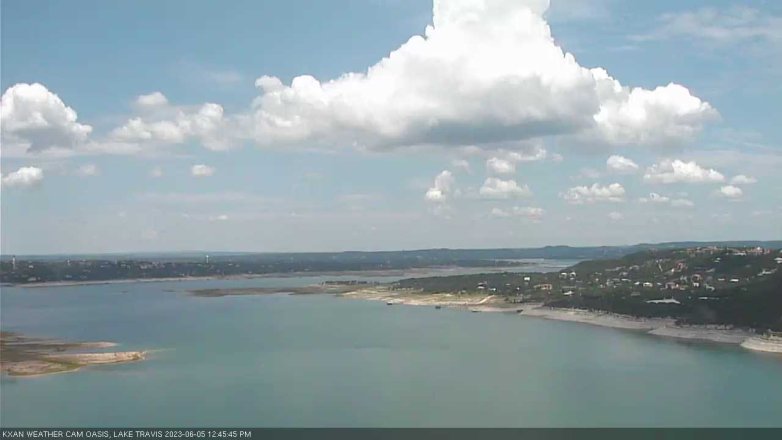 Lake Travis webcam, June 5, 2023 12:45 PM CT