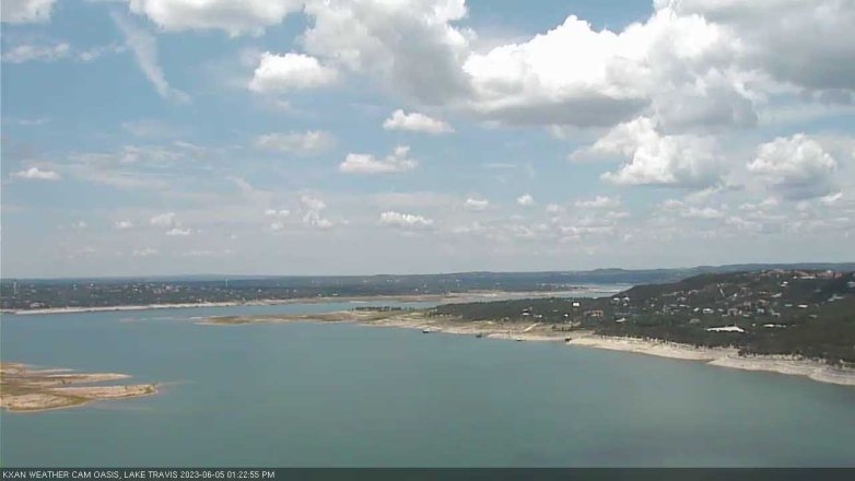 Lake Travis webcam, June 5, 2023 1:25 PM CT