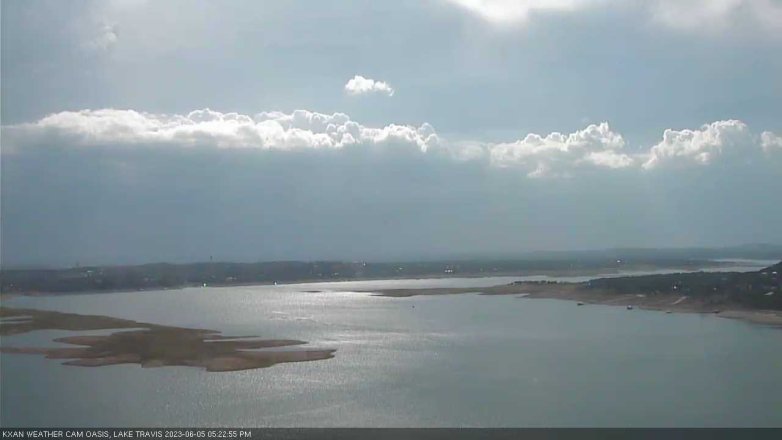 Lake Travis webcam, June 5, 2023 5:25 PM CT