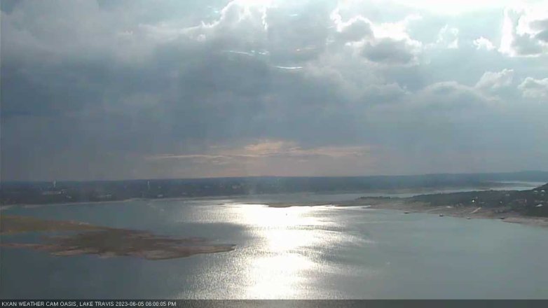 Lake Travis webcam, June 5, 2023 6:00 PM CT
