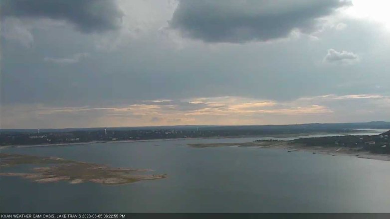 Lake Travis webcam, June 5, 2023 6:25 PM CT