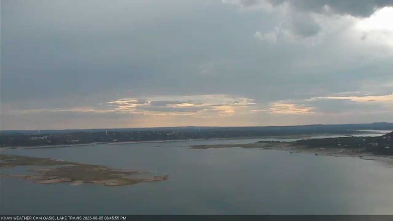 Lake Travis webcam, June 5, 2023 6:45 PM CT