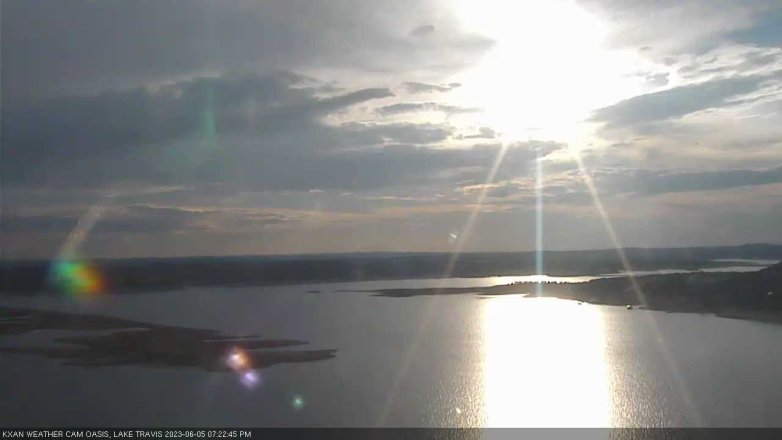 Lake Travis webcam, June 5, 2023 7:25 PM CT