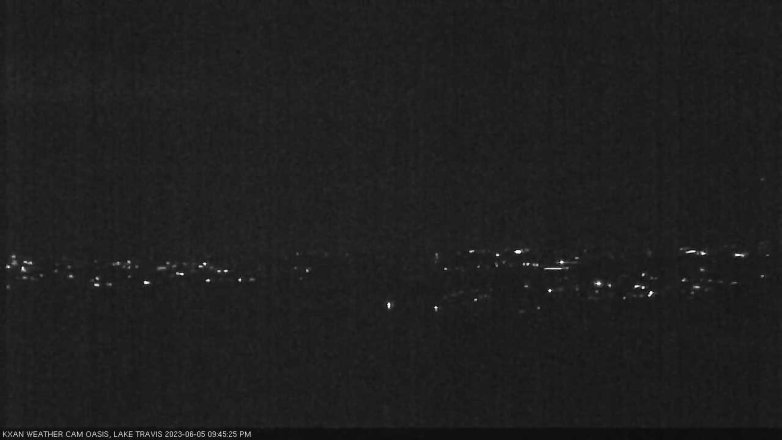 Lake Travis webcam, June 5, 2023 9:45 PM CT