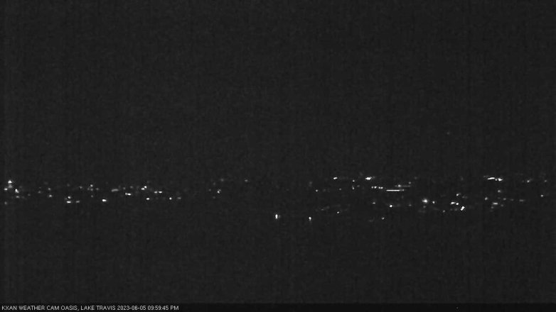 Lake Travis webcam, June 5, 2023 10:00 PM CT