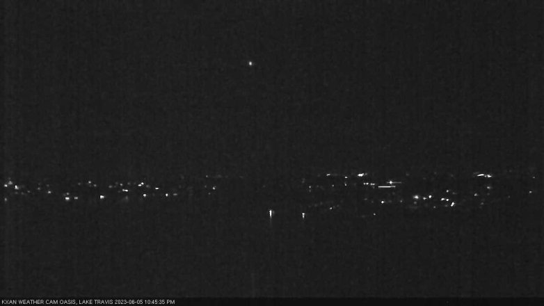 Lake Travis webcam, June 5, 2023 10:45 PM CT