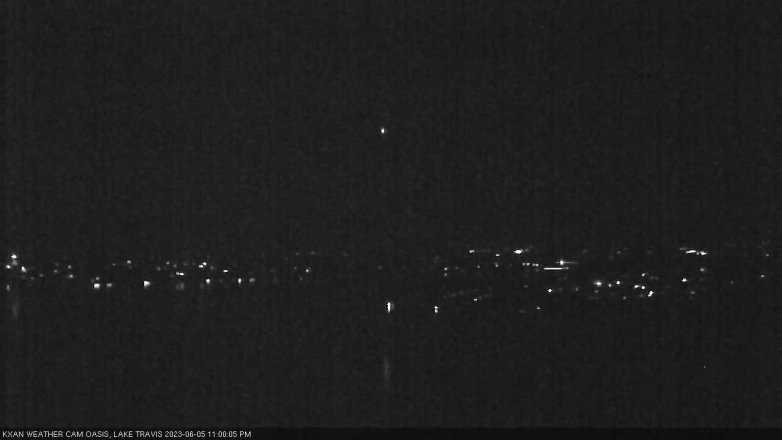 Lake Travis webcam, June 5, 2023 11:00 PM CT