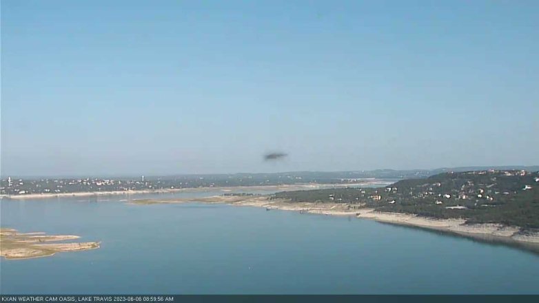 Lake Travis webcam, June 6, 2023 9:00 AM CT