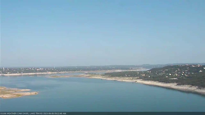 Lake Travis webcam, June 6, 2023 9:25 AM CT