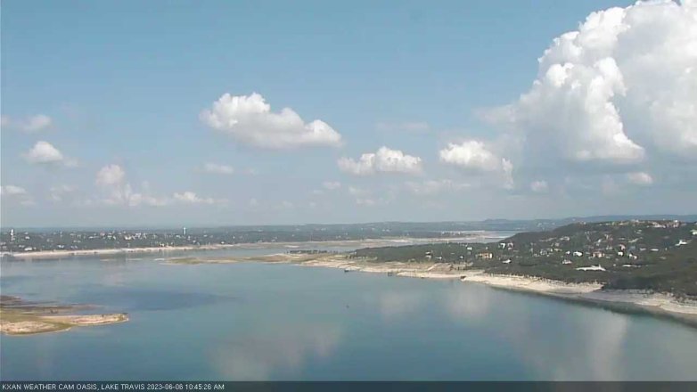 Lake Travis webcam, June 6, 2023 10:45 AM CT