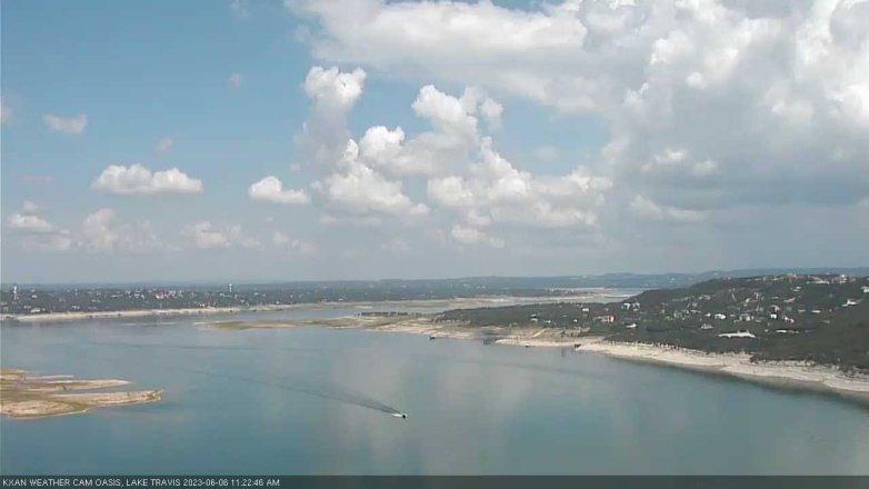 Lake Travis webcam, June 6, 2023 11:25 AM CT