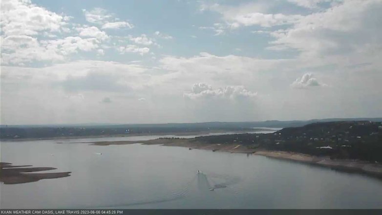 Lake Travis webcam, June 6, 2023 4:45 PM CT