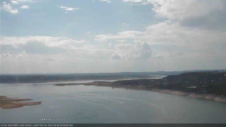 Lake Travis webcam, June 6, 2023 5:00 PM CT