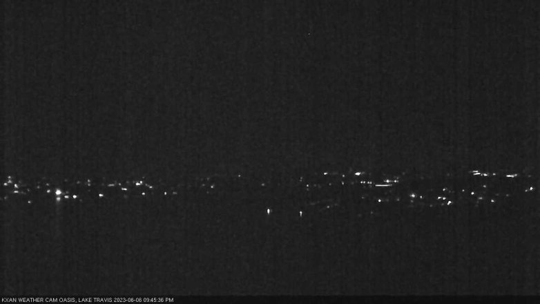 Lake Travis webcam, June 6, 2023 9:45 PM CT