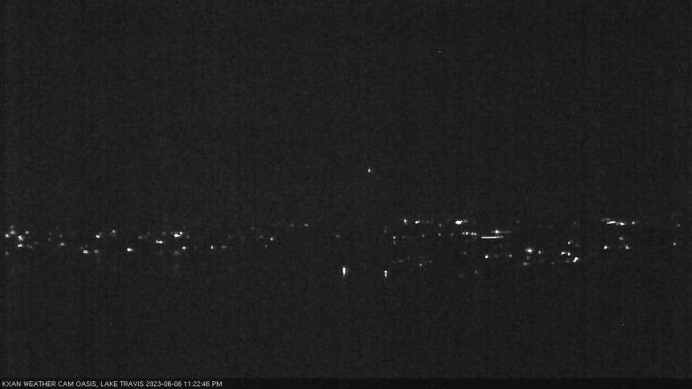 Lake Travis webcam, June 6, 2023 11:25 PM CT