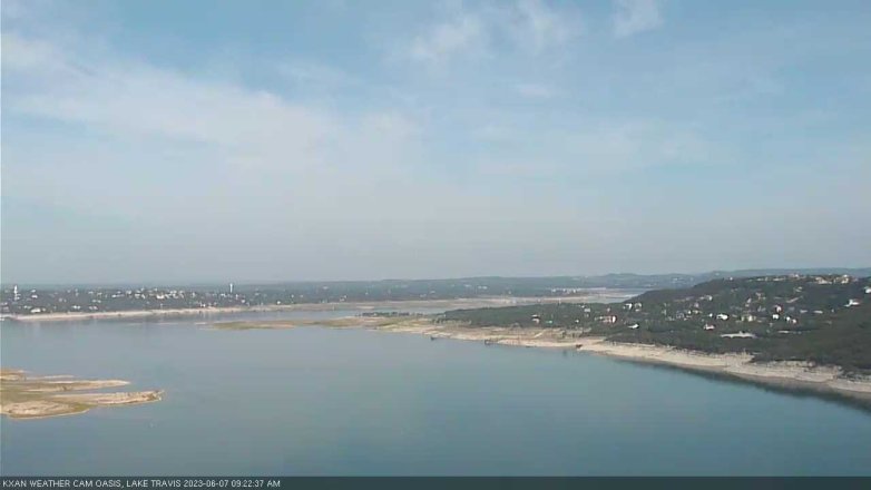 Lake Travis webcam, June 7, 2023 9:25 AM CT