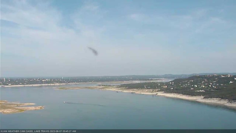 Lake Travis webcam, June 7, 2023 9:45 AM CT