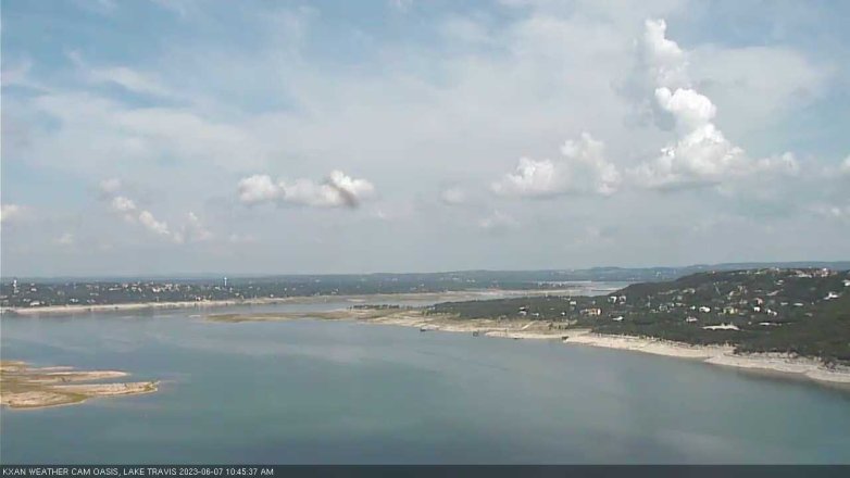 Lake Travis webcam, June 7, 2023 10:45 AM CT