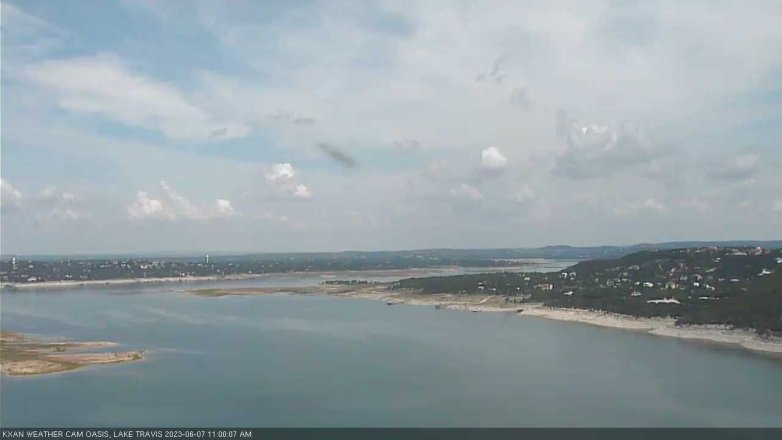 Lake Travis webcam, June 7, 2023 11:00 AM CT