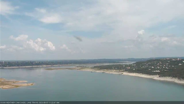 Lake Travis webcam, June 7, 2023 11:25 AM CT