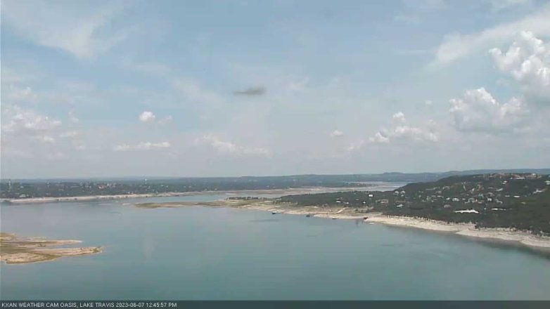 Lake Travis webcam, June 7, 2023 12:45 PM CT