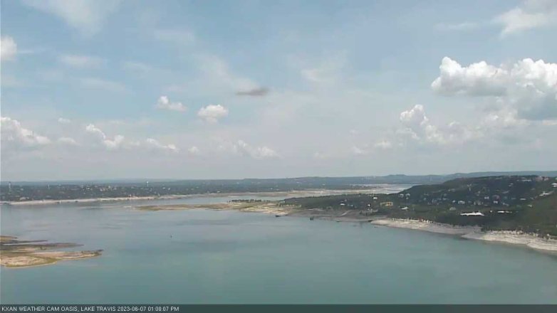 Lake Travis webcam, June 7, 2023 1:00 PM CT