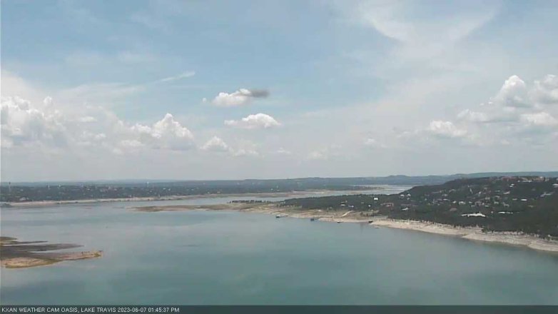 Lake Travis webcam, June 7, 2023 1:45 PM CT