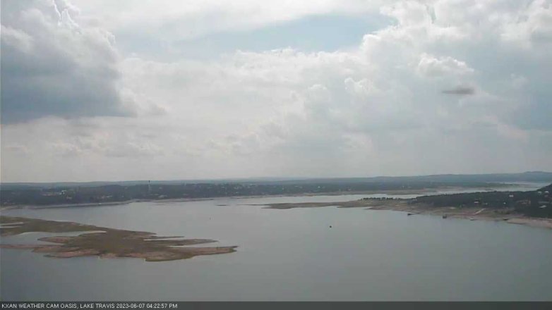Lake Travis webcam, June 7, 2023 4:25 PM CT