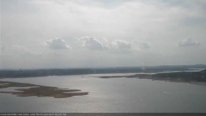 Lake Travis webcam, June 7, 2023 5:25 PM CT