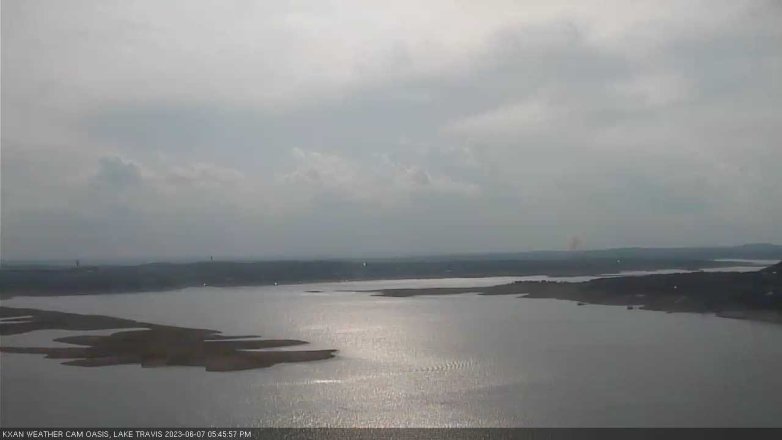 Lake Travis webcam, June 7, 2023 5:45 PM CT