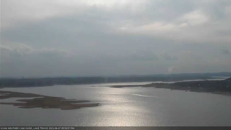 Lake Travis webcam, June 7, 2023 6:00 PM CT