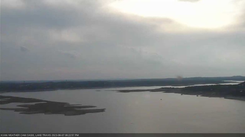 Lake Travis webcam, June 7, 2023 6:25 PM CT