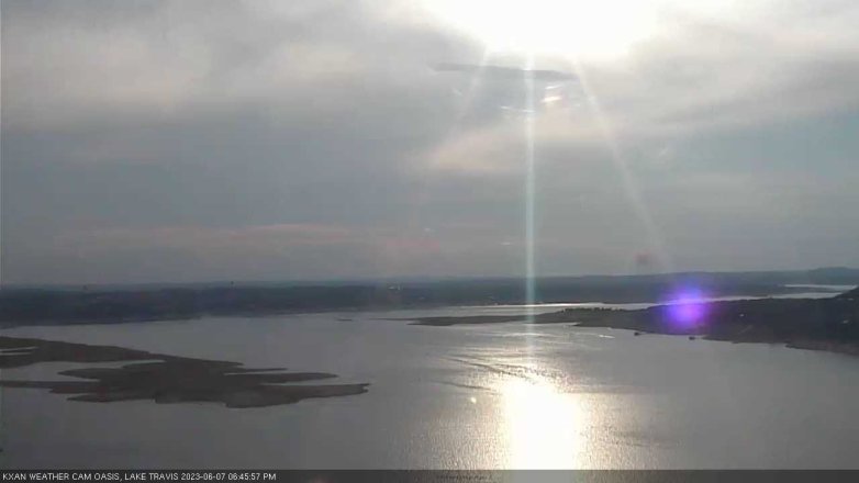 Lake Travis webcam, June 7, 2023 6:45 PM CT