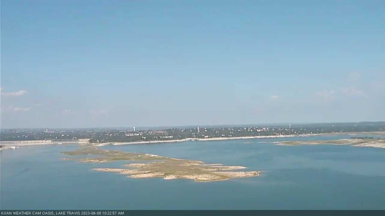 Lake Travis webcam, June 8, 2023 10:25 AM CT