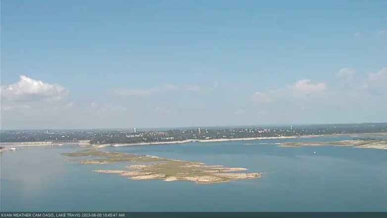 Lake Travis webcam, June 8, 2023 10:45 AM CT