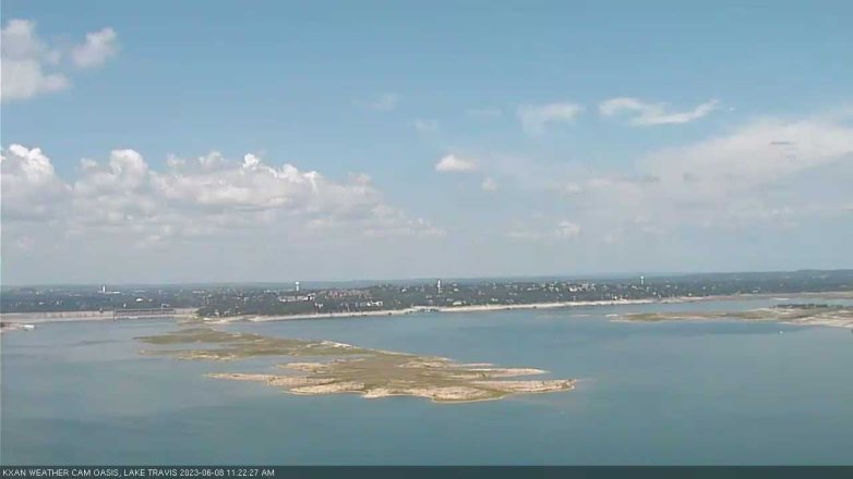 Lake Travis webcam, June 8, 2023 11:25 AM CT