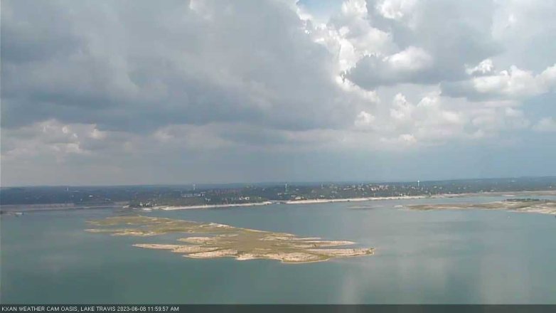 Lake Travis webcam, June 8, 2023 12:00 PM CT