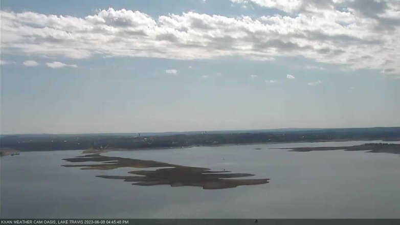Lake Travis webcam, June 8, 2023 4:45 PM CT