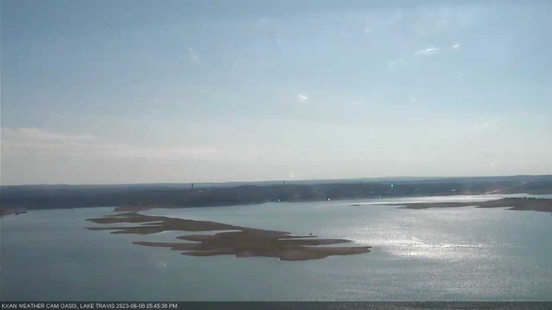 Lake Travis webcam, June 8, 2023 5:45 PM CT