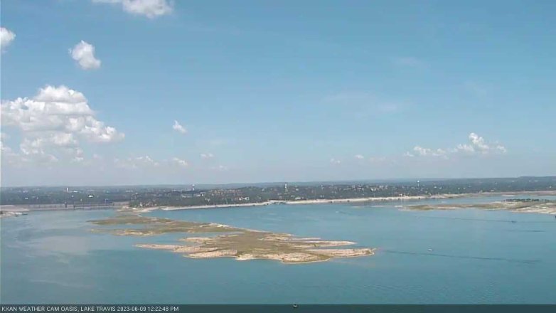Lake Travis webcam, June 9, 2023 12:25 PM CT