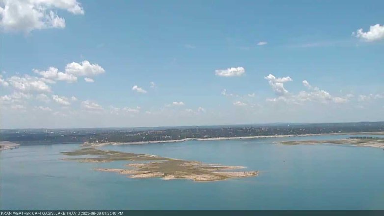 Lake Travis webcam, June 9, 2023 1:25 PM CT